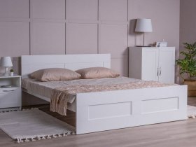Кровать двуспальная 1,6м Сириус в Сосновоборске - sosnovoborsk.mebel-nsk.ru | фото