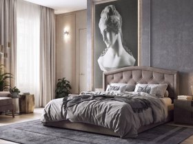 Кровать двуспальная 1,8м Верона-2 в Сосновоборске - sosnovoborsk.mebel-nsk.ru | фото