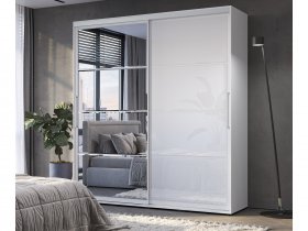 Шкаф-купе Крафт-6 2,0м (белый) в Сосновоборске - sosnovoborsk.mebel-nsk.ru | фото
